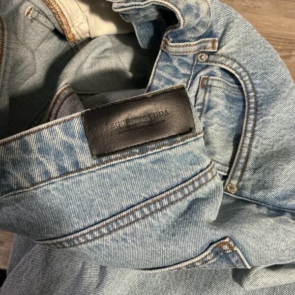 Scotch & Soda Amsterdam Blauw Men’s Jeans 30x32 Light Wash - Picture 10 of 14